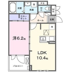 グリシーヌの物件間取画像